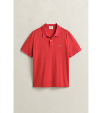 Gant Polo Regular Fit vermelho