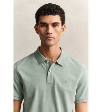 Gant Polo Regular Fit verde