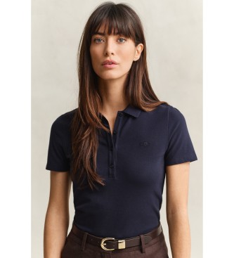 Gant Polo Marca marinho