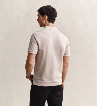 Gant Klassisk piké i regular fit, beige