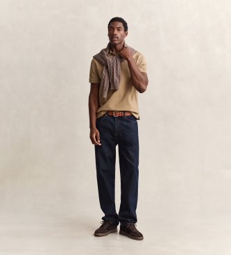 Gant Klassisk Polo Regular Fit brun