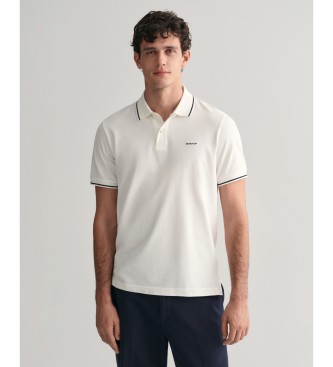 Gant Pique polo shirt with white piping