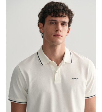 Gant Polo en piqu avec passepoil blanc