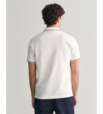 Gant Pique polo shirt with white piping