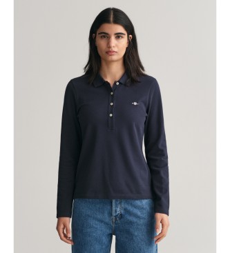 Gant Polo Shield bleu marine