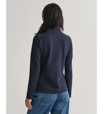 Gant Polo Shield bleu marine