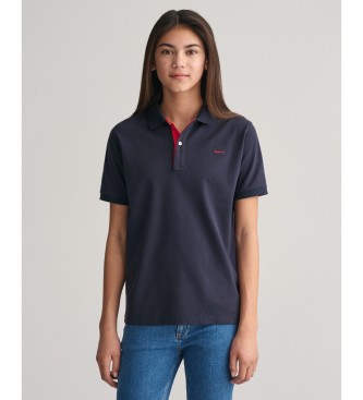 Gant Polo piqu contrast Teens navy