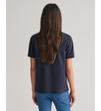 Gant Poloshirt med kontrastfarvet piqu Teens navy