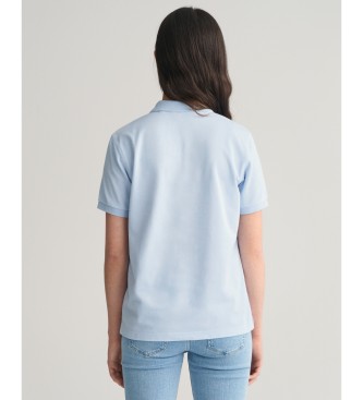 Gant Shield Teens Polo en piqu bleu