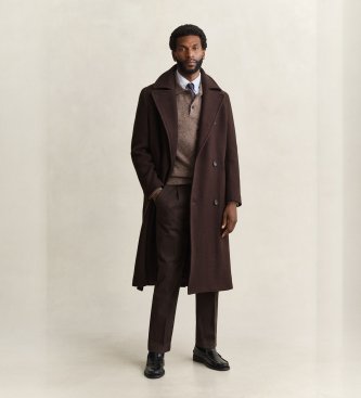 Gant Polo in misto lana talpa