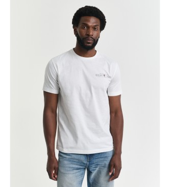 Gant Camiseta grfica blanco