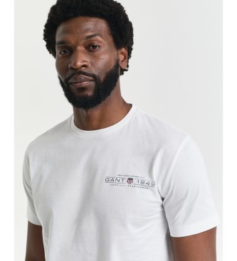 Gant Camiseta grfica blanco