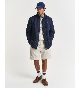 Gant Quilted Windcheater Jacket navy