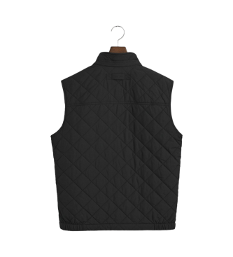 Gant Windcheater quilted waistcoat black