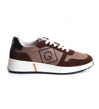 Gant Rawsson maroon leather sneakers