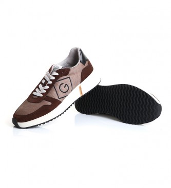 Gant Rawsson maroon leather sneakers