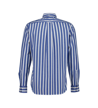 Gant Reg Classic Poplin Wide Stripe bl�