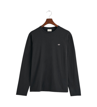 Gant Shield langrmet t-shirt sort