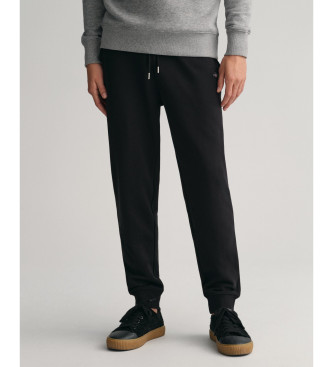 Gant Pantaln de deporte Shield negro