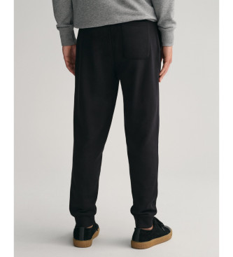 Gant Pantaln de deporte Shield negro