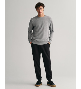 Gant Pantaln de deporte Shield negro