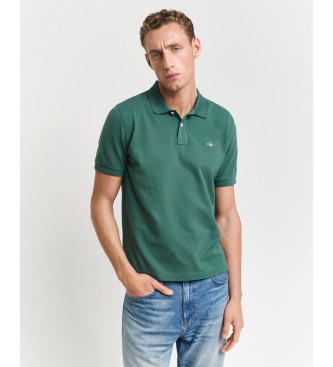 Gant Piqu-Poloshirt Regular Fit Shield grn