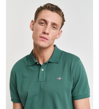 Gant Piqu-Poloshirt Regular Fit Shield grn