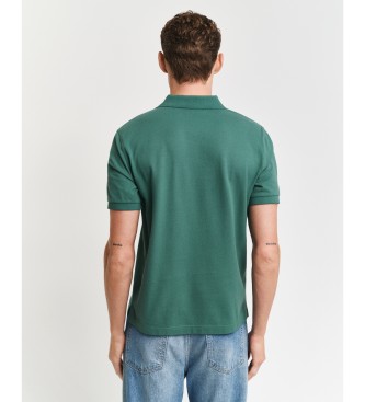 Gant Piqu-Poloshirt Regular Fit Shield grn