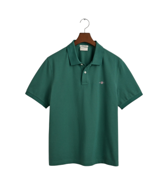 Gant Piqu-Poloshirt Regular Fit Shield grn