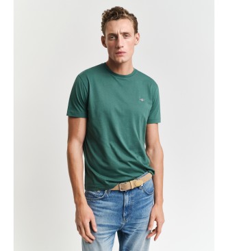 Gant Majica Regular Fit Shield green