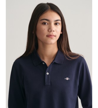 Gant Polo de piqu Shield Teens marino