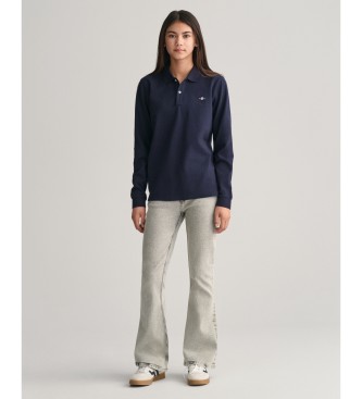 Gant Polo de piqu Shield Teens marino