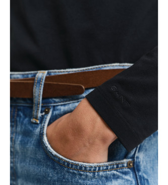 Gant T-shirt Scoop noir