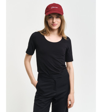 Gant Maglietta nera Scoop