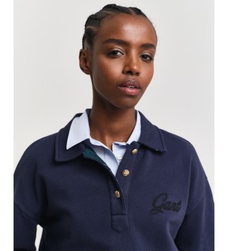 Gant Felpa con grafica Navy Script