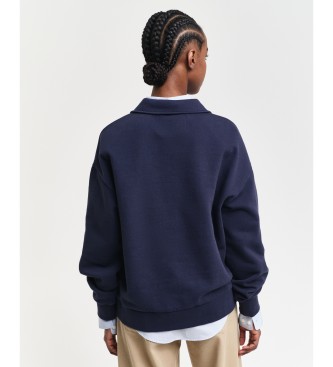 Gant Felpa con grafica Navy Script