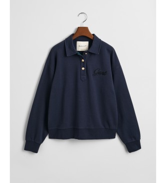 Gant Felpa con grafica Navy Script