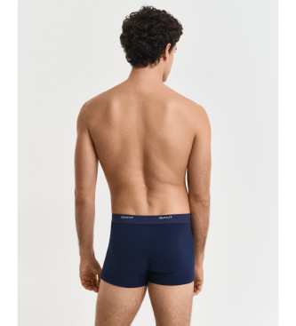 Gant 3er-Set marineblaue Boxershorts