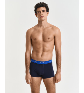 Gant 3er-Set marineblaue Boxershorts