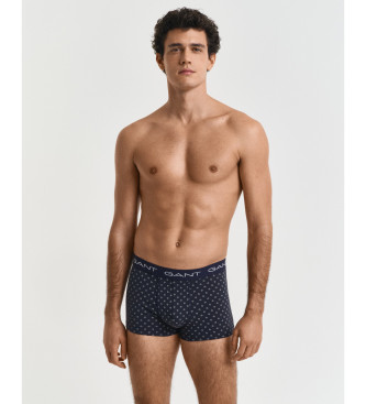 Gant 3er-Set marineblaue Boxershorts