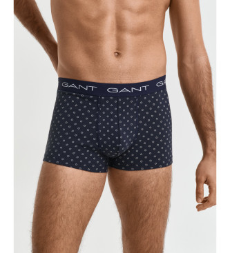 Gant 3er-Set marineblaue Boxershorts