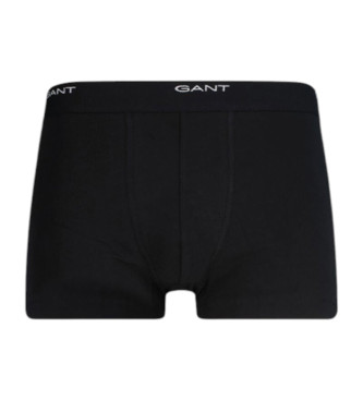 Gant Set om 3 svarta boxershorts