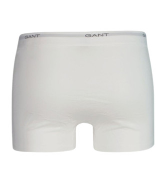 Gant Set di 3 boxer nero, bianco, nero, grigio