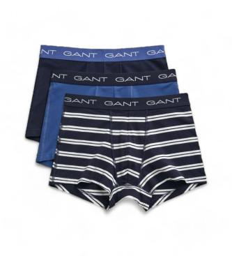 Gant Set de tres boxers marino