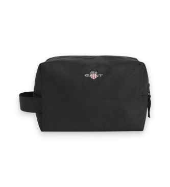 Gant Zwart Shield toilettas