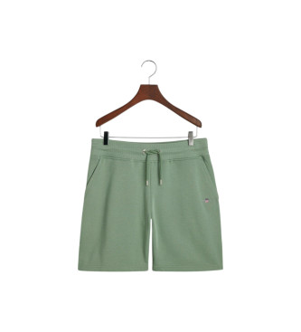 Gant Sport shorts Shield groen