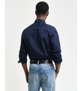 Gant Pinpoint Slim Fit Oxford Overhemd marine