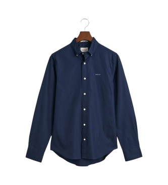 Gant Pinpoint Slim Fit Oxford Overhemd marine