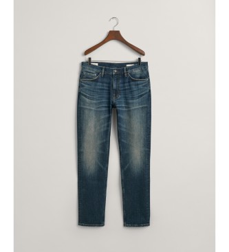 Gant Slim Fit Jeans Archive blue