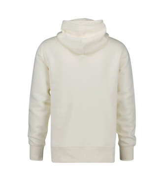 Gant Beige sweatshirt med huva